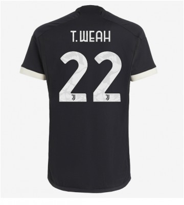 Juventus Timothy Weah #22 Replica Third Stadium Shirt 2023-24 Short Sleeve